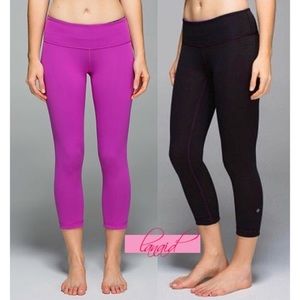 Lululemon Wonder Under Crop tights